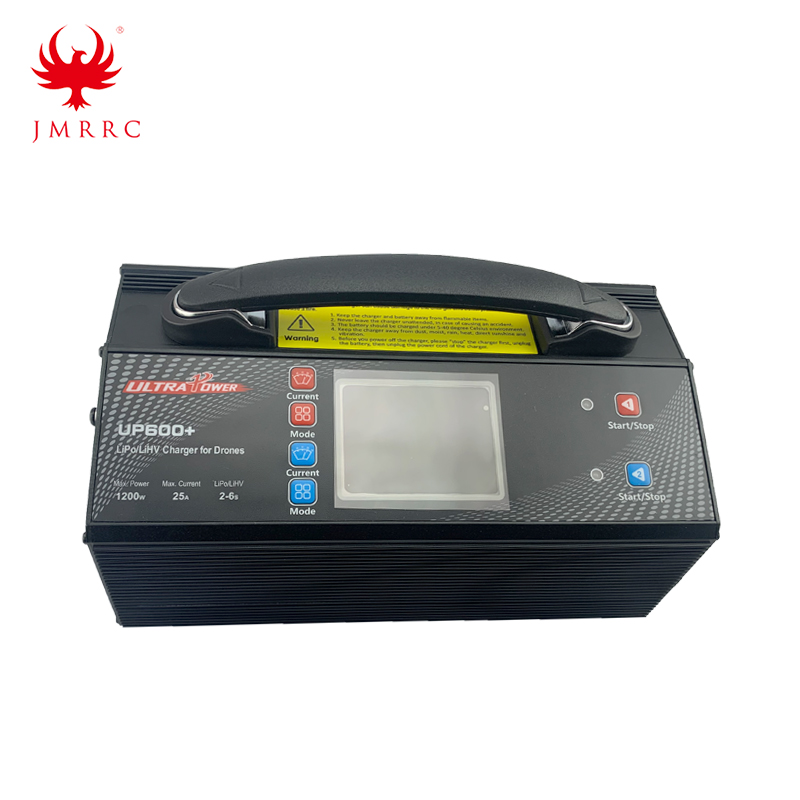 UP600+ 25A 2-6S 1200W Dual Channel 2×600W Lipo Balance Charger High Power Charger
