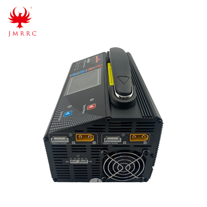 UP600+ 25A 2-6S 1200W Dual Channel 2×600W Lipo Balance Charger High Power Charger