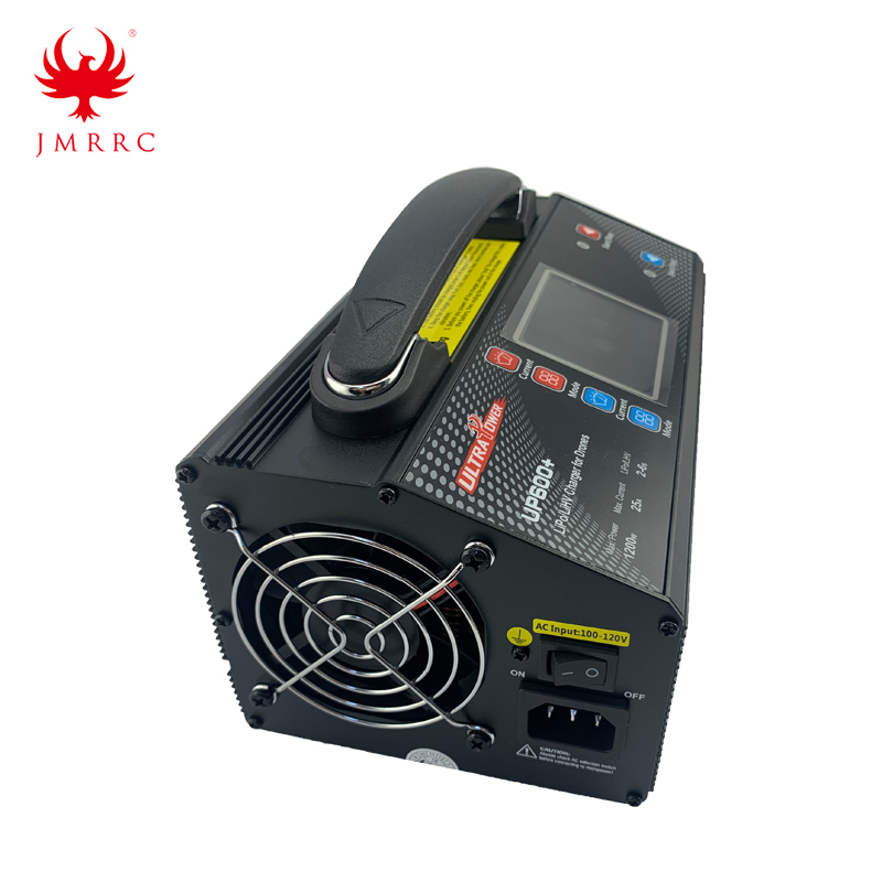 UP600+ 25A 2-6S 1200W Dual Channel 2×600W Lipo Balance Charger High Power Charger