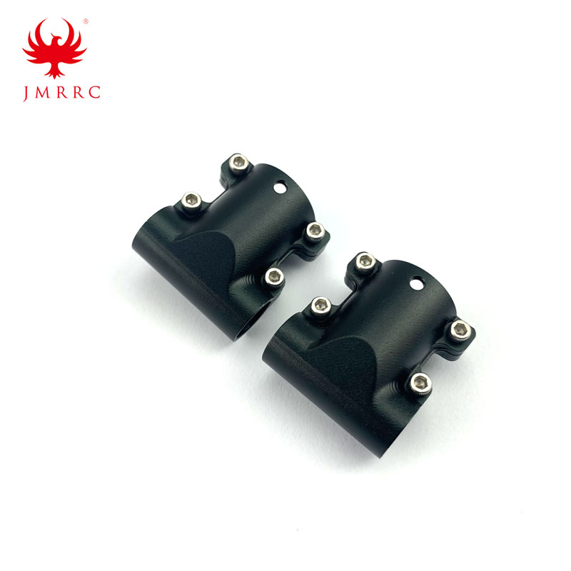 16mm-10mm Tee Joint Aluminum Alloy Three-Way Tripod Landing Gear Carbon Tube Fixed Connector