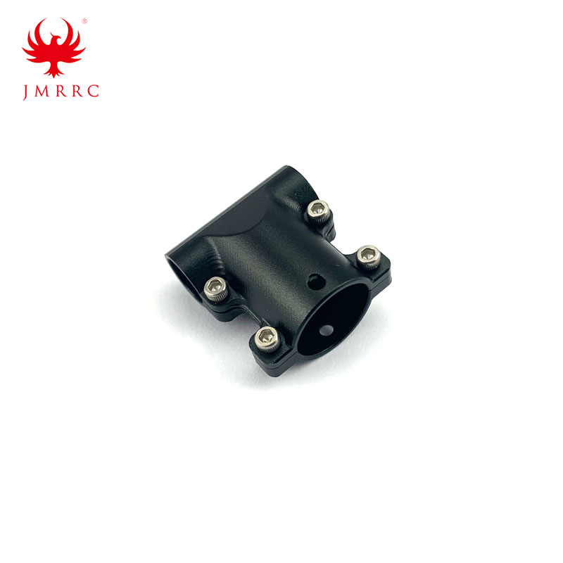 16mm-10mm Tee Joint Aluminum Alloy Three-Way Tripod Landing Gear Carbon Tube Fixed Connector