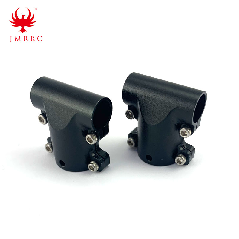 16mm-10mm Tee Joint Aluminum Alloy Three-Way Tripod Landing Gear Carbon Tube Fixed Connector