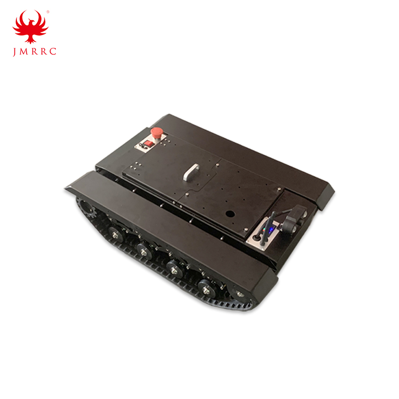 TK50 50kg Payload Smart RC Robotic Tracked Tank Remote Car Rubber Tracks Metal Robot Tank 