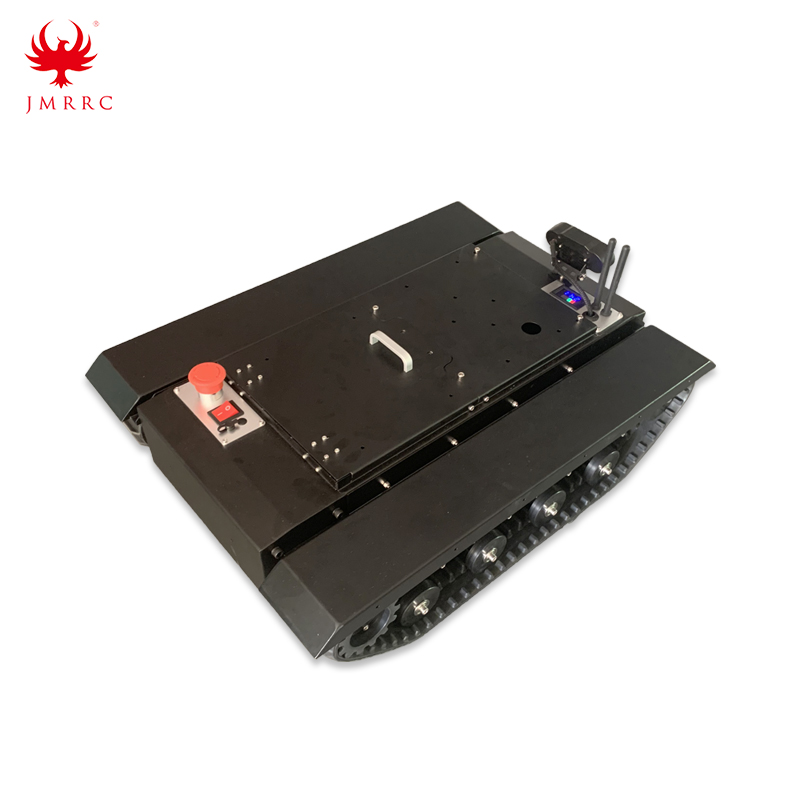 TK50 50kg Payload Smart RC Robotic Tracked Tank Remote Car Rubber Tracks Metal Robot Tank 