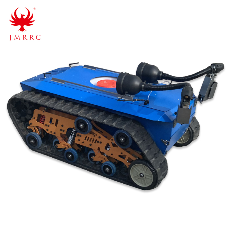 70L Track Tank Pesticide Spraying Robot Car Irrigation Vehicle Streets Cleaning Robot