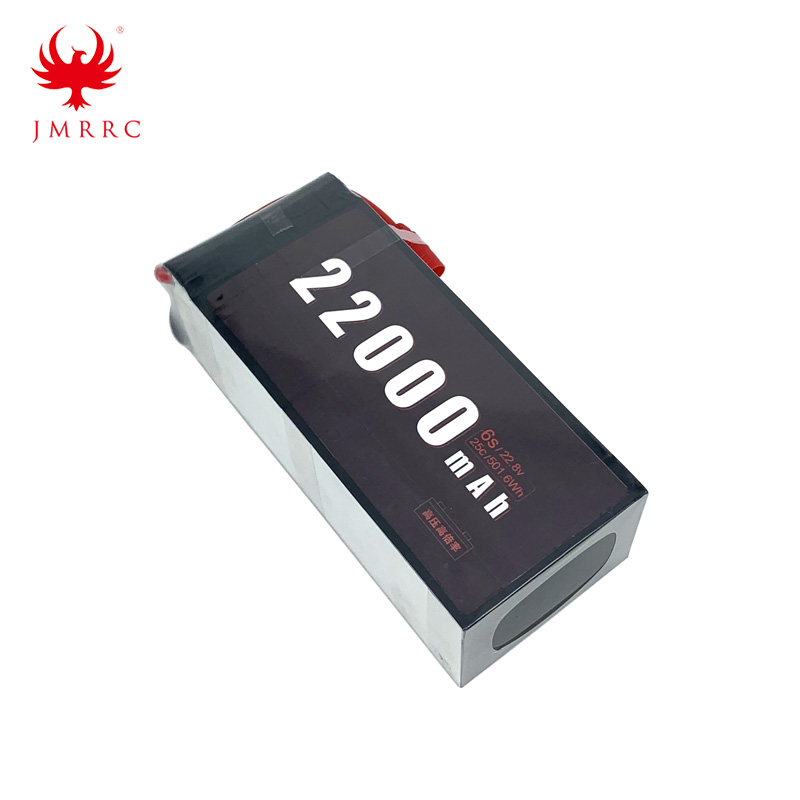 6S 22.8V 22000mAh High-Voltage 25C Lipo Battery