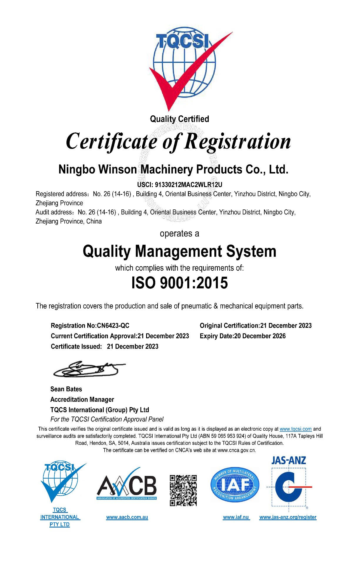 ISO 9001-2015