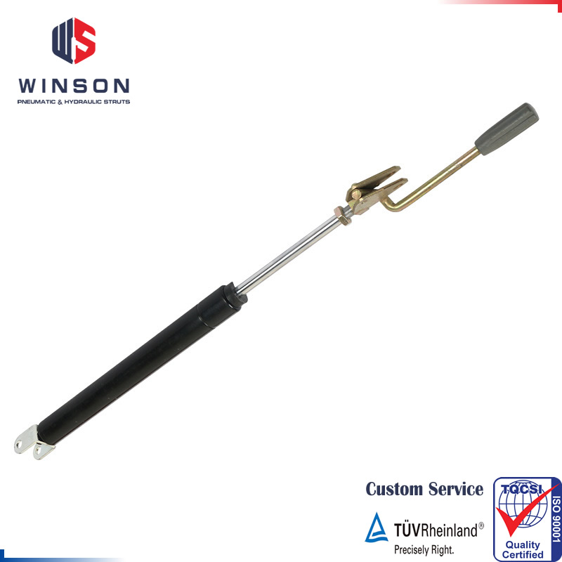 Lever Release Lockable Gas Spring