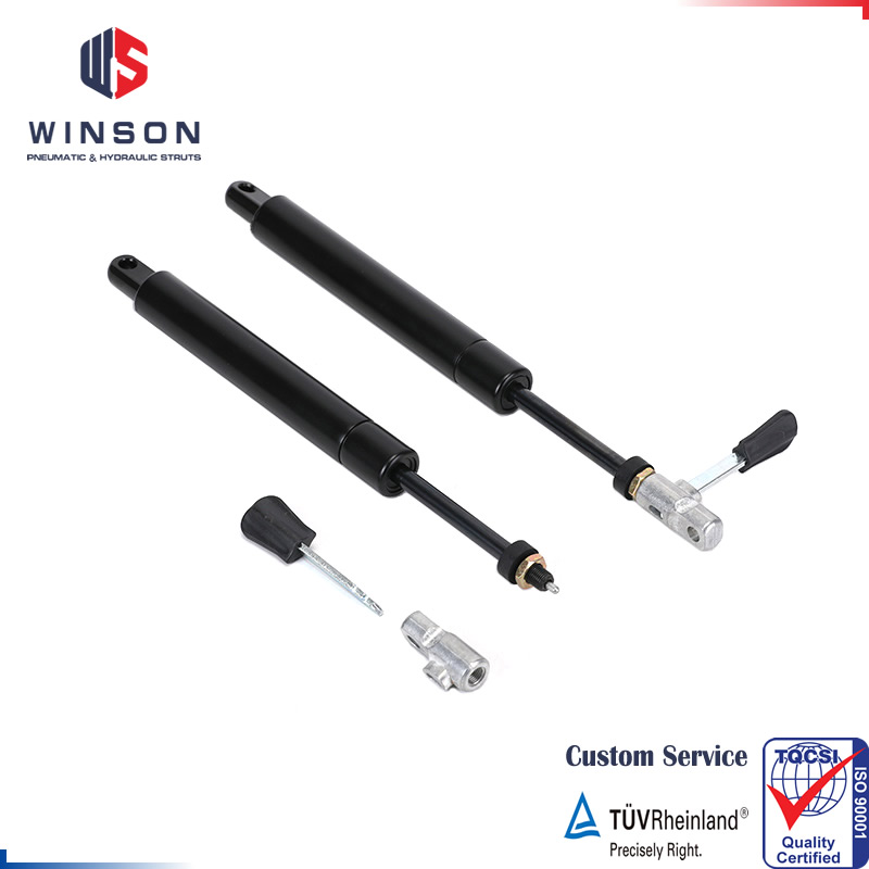 Lever Release Lockable Gas Spring