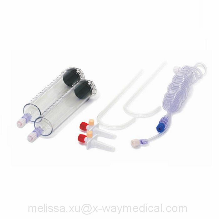 65ml 200ml MRI contrast injector angiography syringes, High pressure imaging injection pump for Medtron Accutron radiography device manufacturers