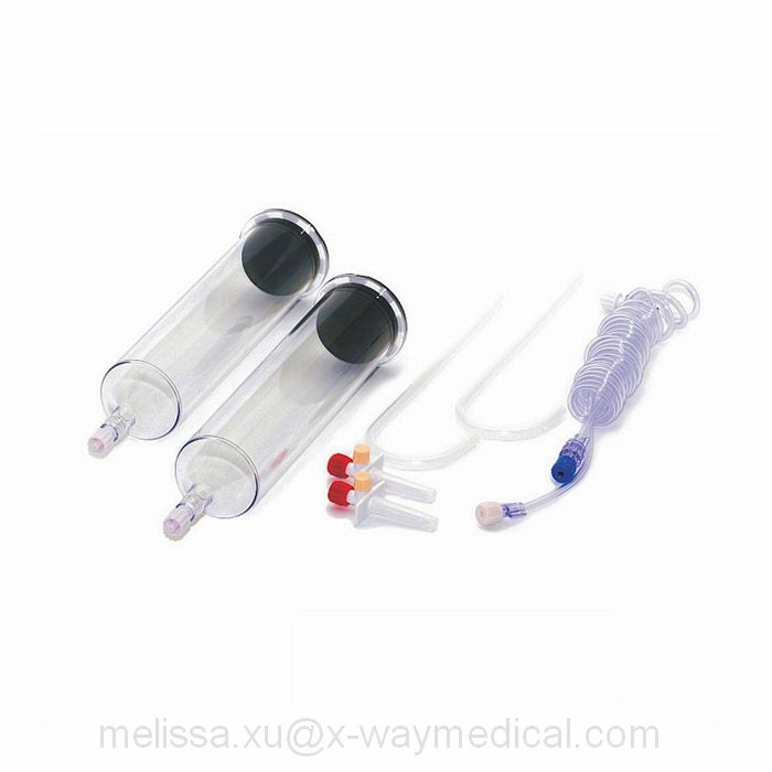 200ml High pressure CT Angiographic syringe for EZEM E-Z-E-M Empower multipack power injectors for contrast agent delivery imaging equipment consumable