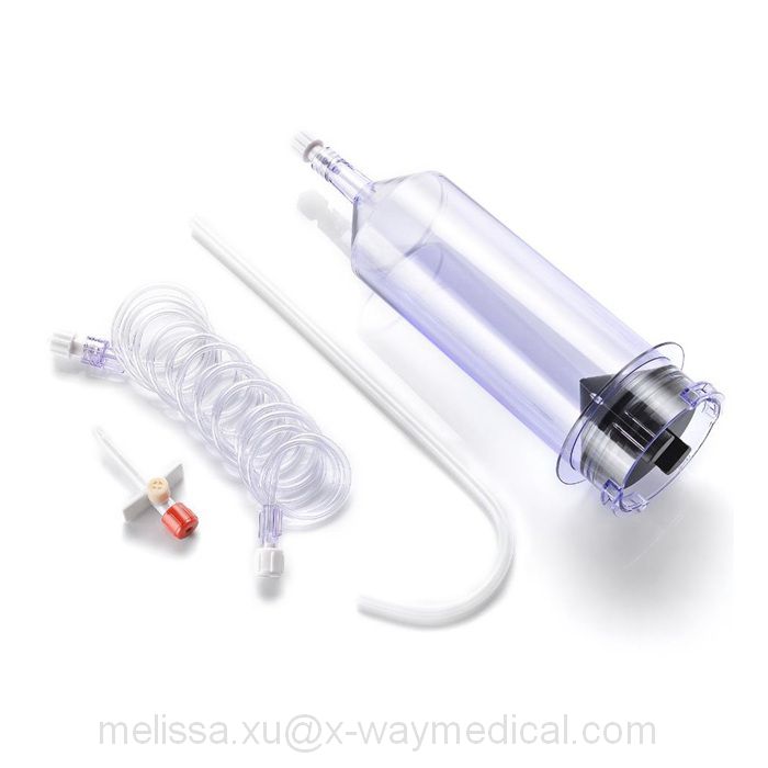 200ml CT Angiographic injector syringe for Shenzhen Sino MDT Sinopower-S Sinopower-D Sinopower S D, contrast media imaging injection system pump device