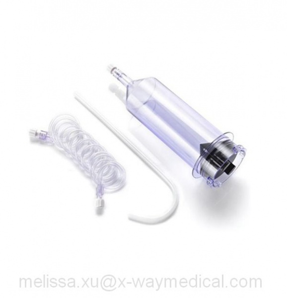 200ml high pressure CT imaging injection system pump syringe for Shenzhen Seacrown Zenith-C20 Zenith-C22 Zenith C20 C22 contrast delivery Angiographic injector syringes