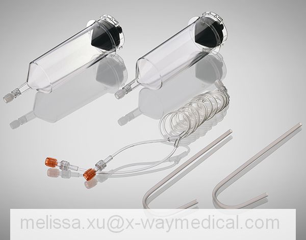 200ml high pressure CT imaging injection system pump syringe for Shenzhen Seacrown Zenith-C20 Zenith-C22 Zenith C20 C22 contrast delivery Angiographic injector syringes