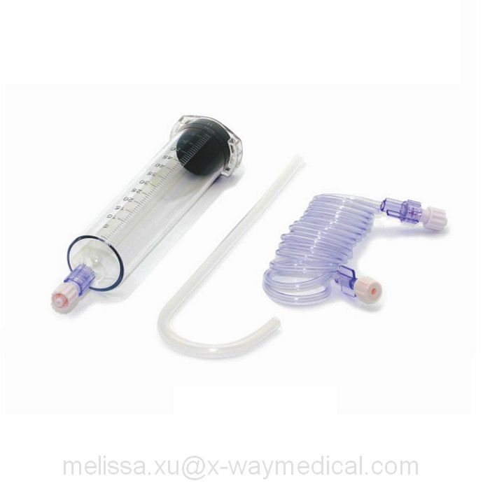 Medical Contrast media delivery imaging equipment 200ml CT Angiographic syringe for Medtron Accutron 65ml MRI manufacturers