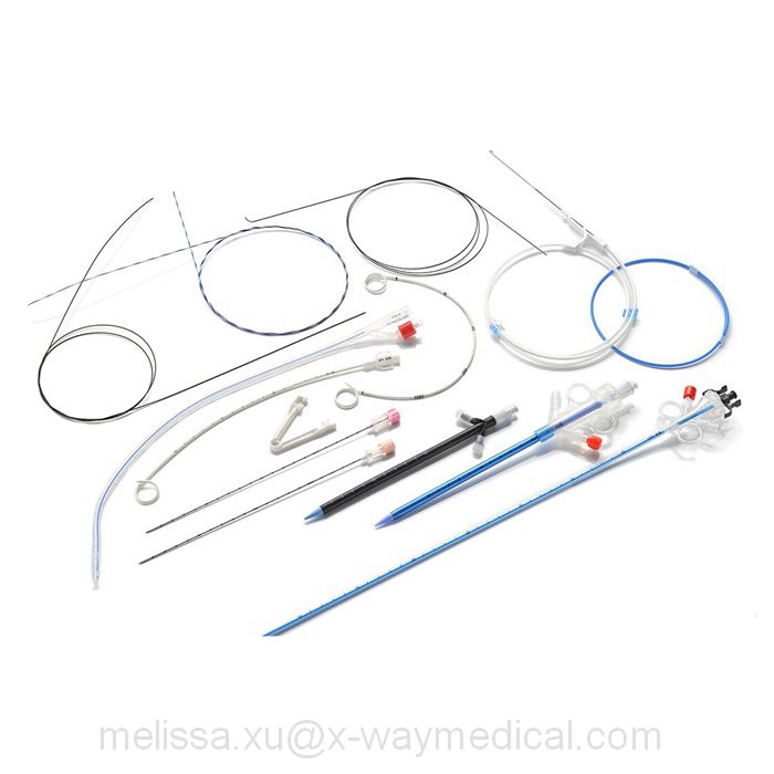 Nephrolith Percutaneous puncture dilation and expansion catheter, Nephrostomy drainage Sets for renal stones hydronephrosis