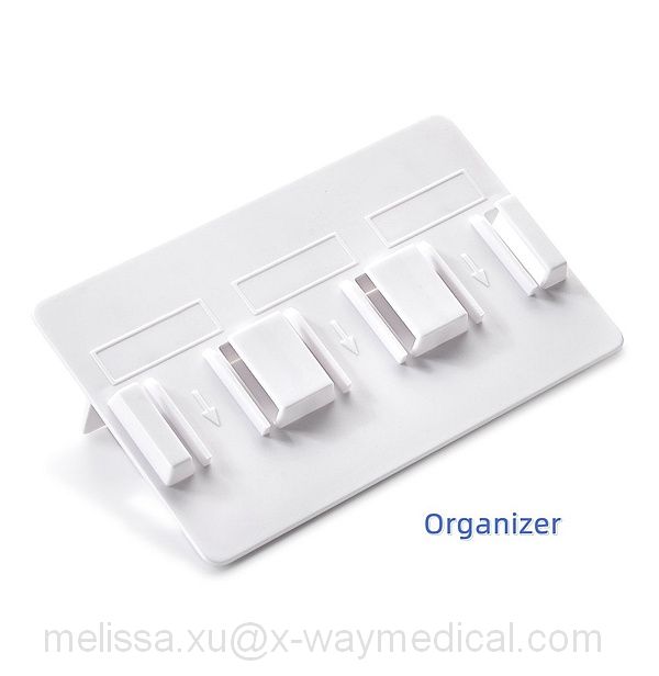 Transducers fixing Holder and Organizer, clinical adjustable medical devices holding tools Fixed installation