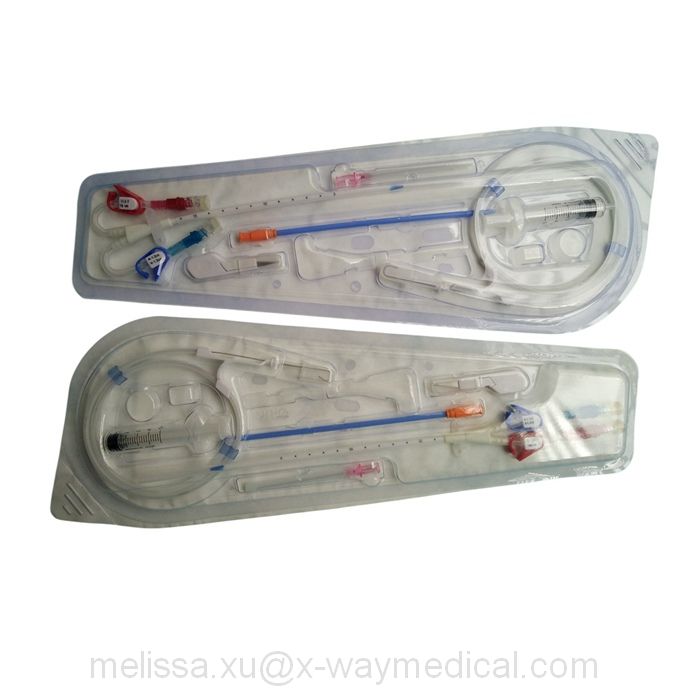 Vascular access Hemodialysis catheterization kits, Venovenous IHD HD hematodialysis dialysis catheter dilator set hemodiafiltration tube