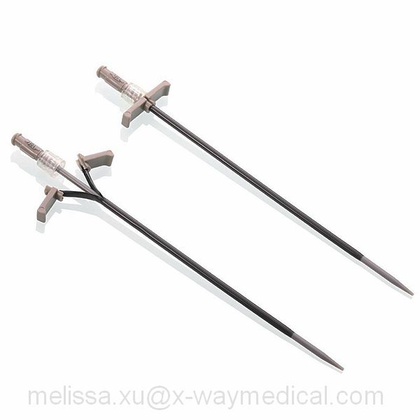 Percutaneous Guidewire catheter introduction peelable Introducer Sets, rearable lacerable peel away sheath dilator kit