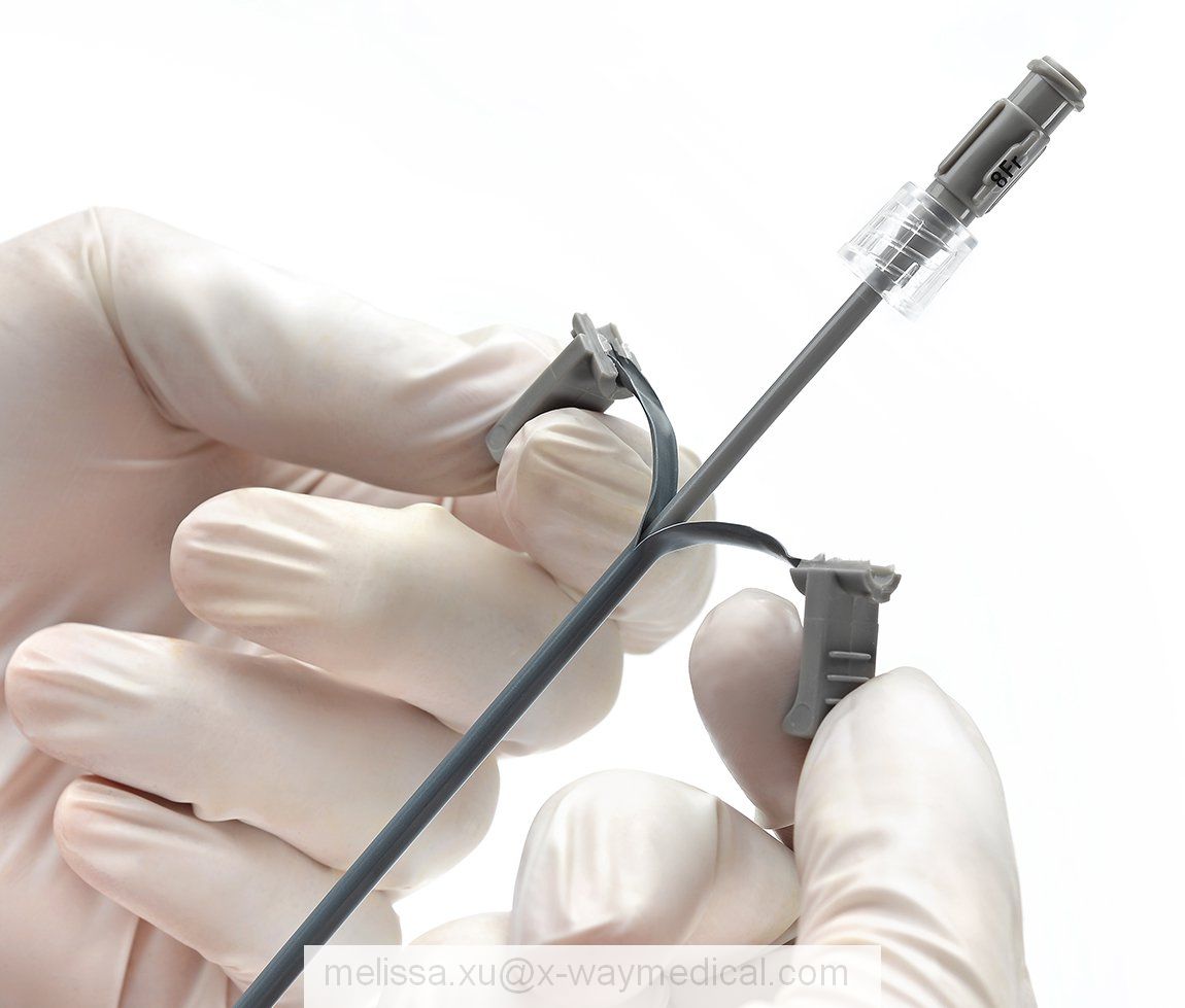 Percutaneous Guidewire catheter introduction peelable Introducer Sets, rearable lacerable peel away sheath dilator kit