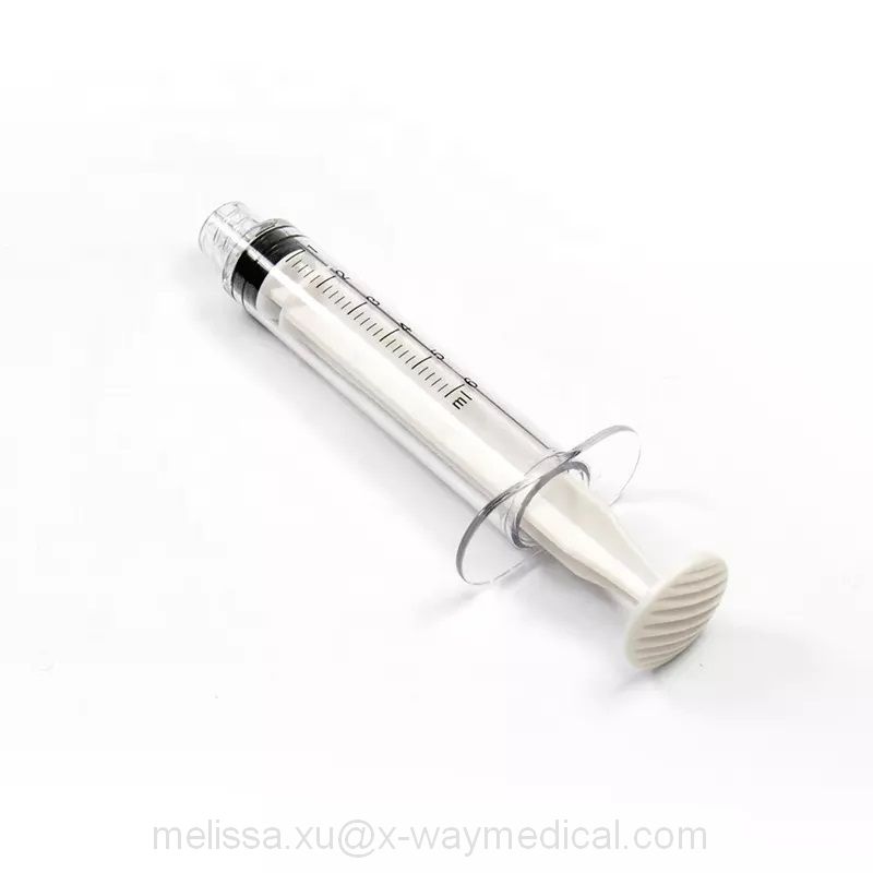 3ml 6ml 10ml 20ml Manual retractable colored Piston Speciality Syringes, high viscosity contrast media injection aspiration syringes
