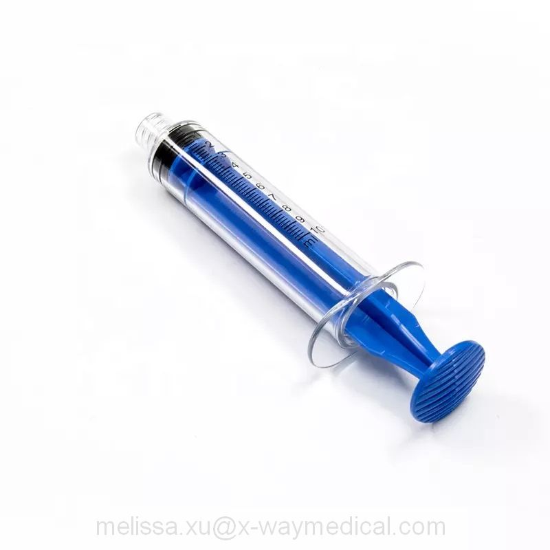 3ml 6ml 10ml 20ml Manual retractable colored Piston Speciality Syringes, high viscosity contrast media injection aspiration syringes