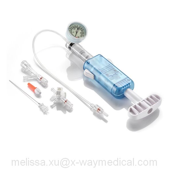 PTCA Balloon catheter dilatation Inflation deflation Device BID1 Type, 20ml 30ml blood vessel Stent dilating pump