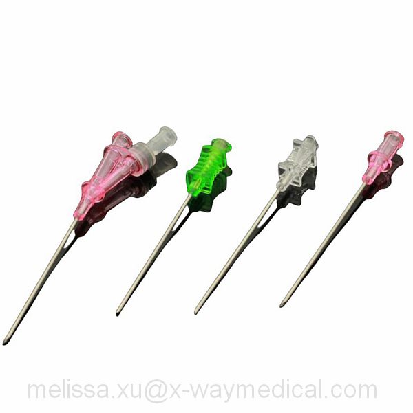 18Ga 20Ga 3.8cm 6.5cm 7cm 18 20 gauze Guidewire puncture access percutaneous paracentetic angiographic introducer needle Y type port Straight
