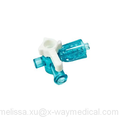 3ATM small 2-way stopcock with OFF handle male luer lock cap, Transducer sensor 3-way female luer cock valve