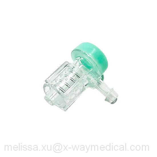 0Fr – 9Fr male luer lock to ID 3.0mm tube Hemostasis valve, T stanch connector adapter bleeding stopper