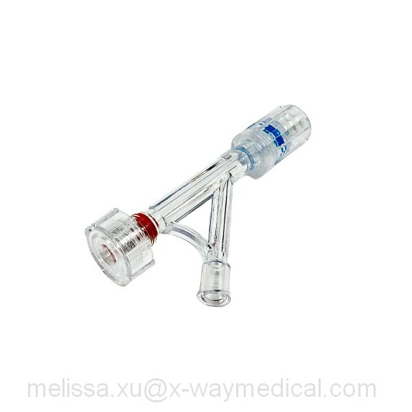 0F - 9Fr Interventional essentials large bore threaded gateway Y-Adaptor kits, secure hemostasis seal 80375
