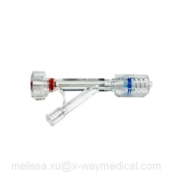 0F - 9Fr Interventional essentials large bore threaded gateway Y-Adaptor kits, secure hemostasis seal 80375