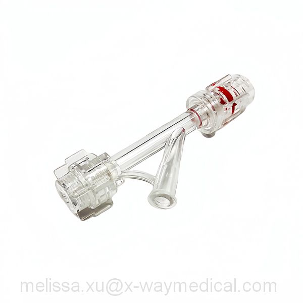 7Fr 9Fr Wind wing Hemostat RHV stop bleeding adapters, Y connector stoppers with sideport 80347