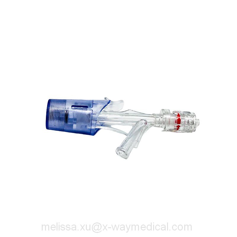 0Fr- 7Fr 9Fr Spring type Interventional Hemostatic bleeding stopper valves, 33057 Rotary Y connector