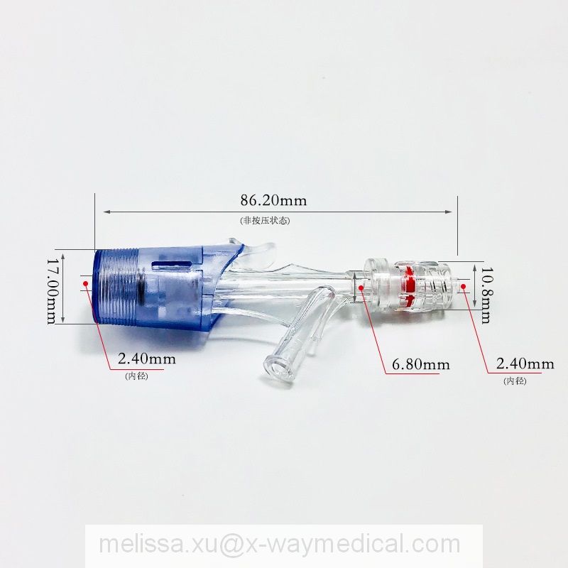 0Fr- 7Fr 9Fr Spring type Interventional Hemostatic bleeding stopper valves, 33057 Rotary Y connector