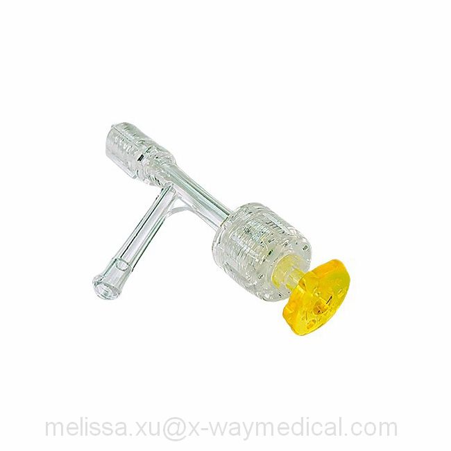 0Fr – 9Fr Goldman Hemostasis valves Y connector, Rotating male female luer lock sideport 0.118 inch