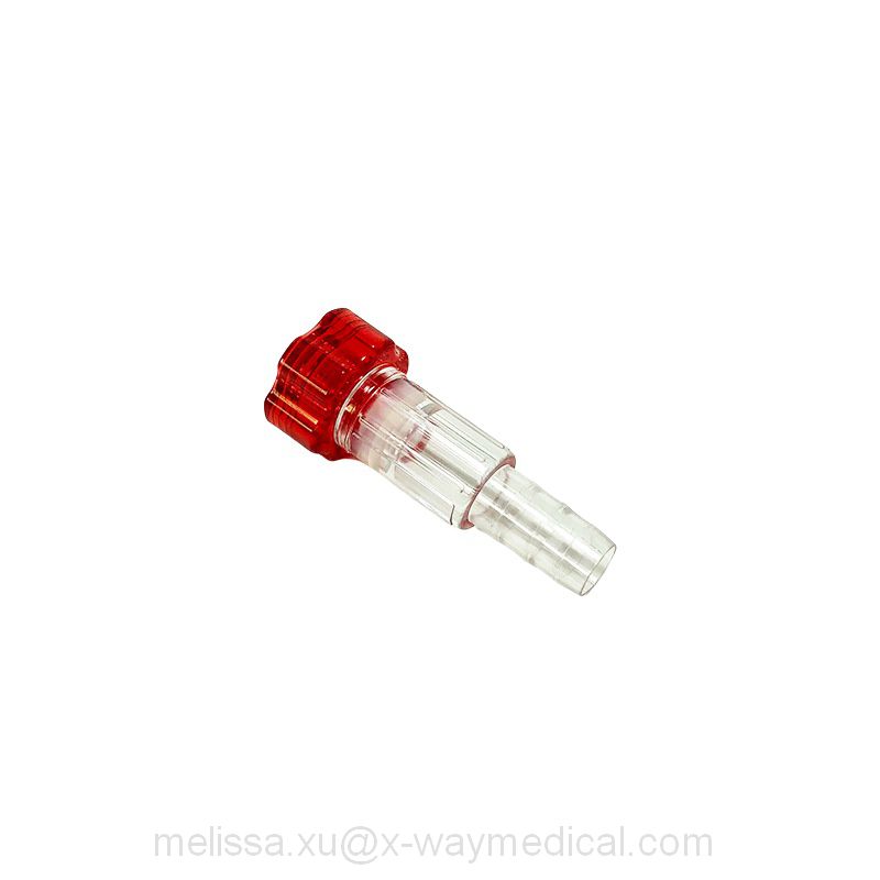 0Fr – 12Fr 7FR – 17FR Large bore returning locking tap, Tuohy Borst valve threaded flare connector 2.3mm - 5.7mm