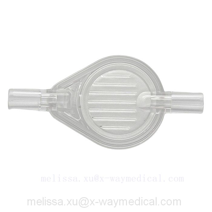 Single way ID 2.6mm 2.9mm 3.2mm Precision liquid drug medicine filter valve connector window with without hole IV infusion tube administration set filtration device