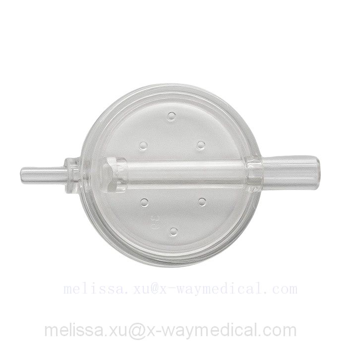 Precision drug filter valve connector Inlet 3.0mm 3.2mm Outlet 3.6mm 3.7mm, IV infusion tube liquid particle filtration device