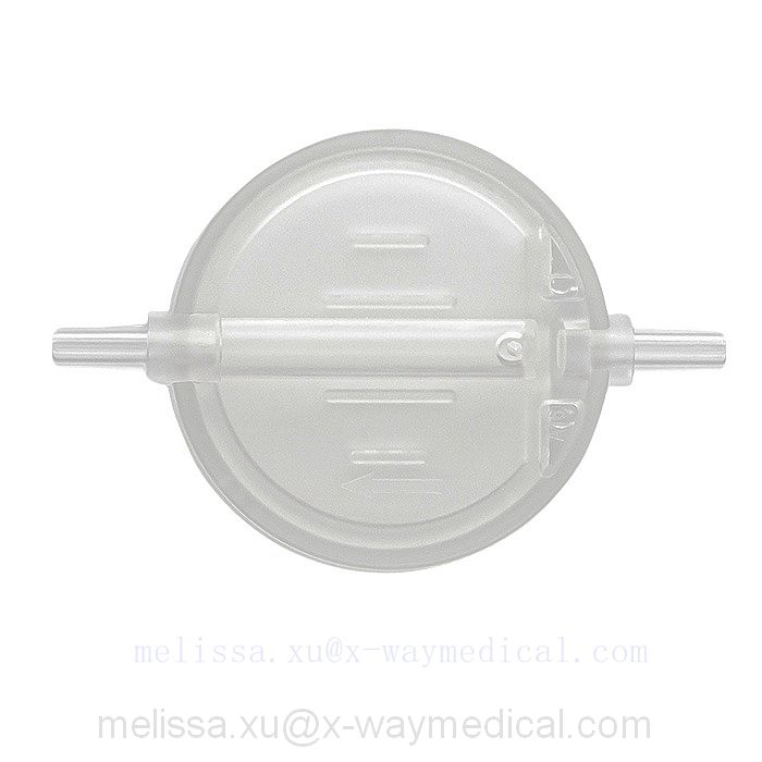 Precision drug filter valve connector Inlet 3.0mm 3.2mm Outlet 3.7mm 3.8mm, IV infusion tube liquid particle filtration device