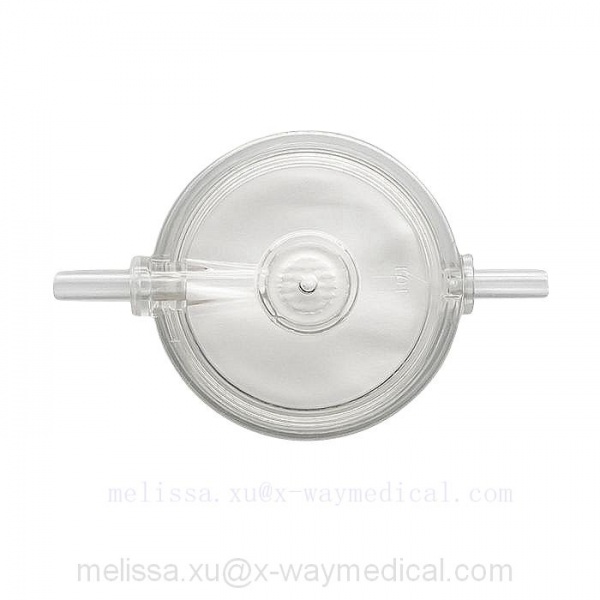 Medical ABS Inlet 3.2mm 3.5mm disposable precision drug filter valve connection, IV infusion tube administration set particle filtration device joint