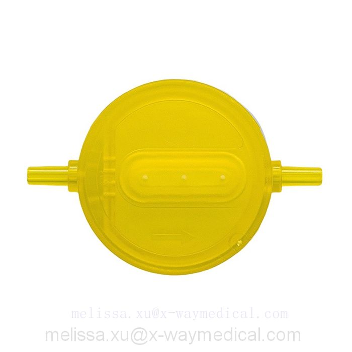 Medical ABS Inlet 3.2mm 3.5mm disposable precision drug filter valve connection, IV infusion tube administration set particle filtration device joint
