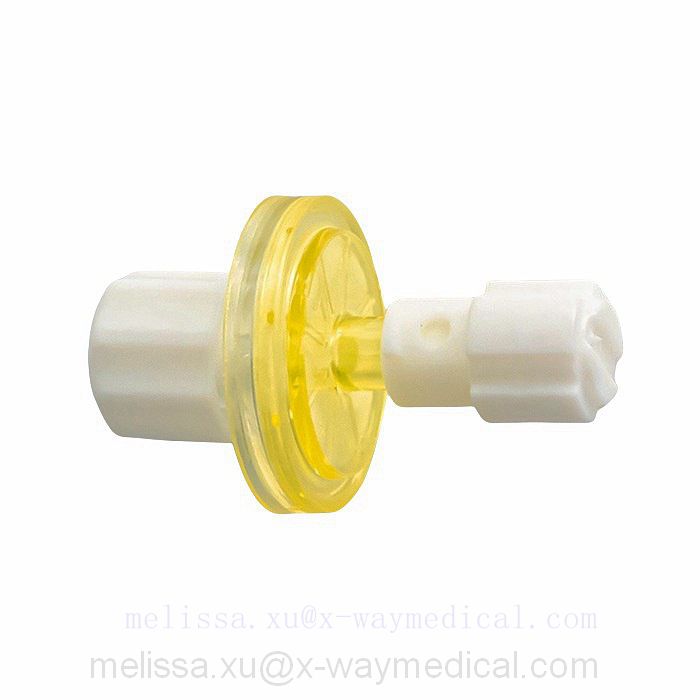 Female Luer lock connector to tube anaesthesia filter, anesthetization filtration system devices adapter MBS PA filtrator