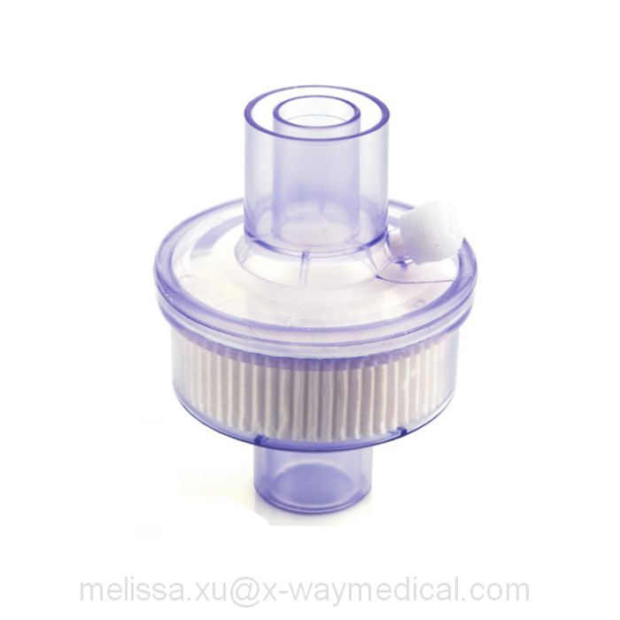 200ml – 1500ml Adult HME filter with paper electrical cotton BFE VFE 99%, Heat and humidity wet moisture exchange filter