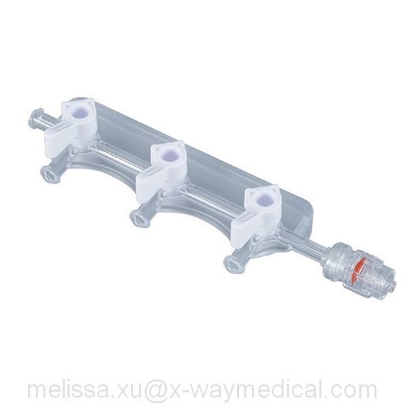 Debubbling faster set-up Integrated compensator manifold, control to one operator three port manifolds for custom kits