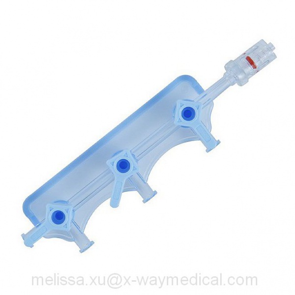 Debubbling faster set-up Integrated compensator manifold, control to one operator three port manifolds for custom kits