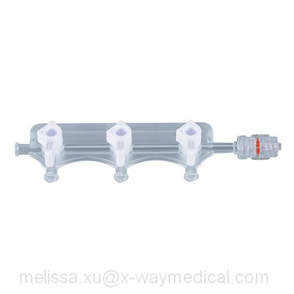 Debubbling faster set-up Integrated compensator manifold, control to one operator three port manifolds for custom kits