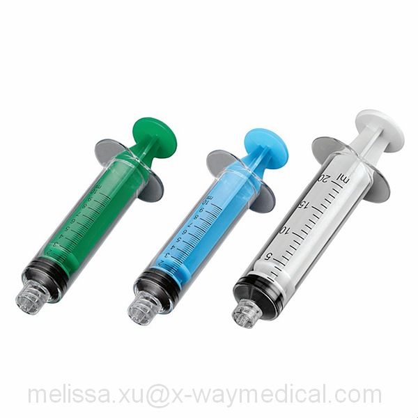 3ml 6ml 10ml 20ml Air bubbles visual inspection male luer lock syringe, Clear polycarbonate Colored Syringes for interventional Vascular labs care radiology kits