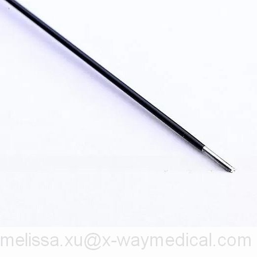 Spinal pain management 10cm RF radio frequency cannula needle, siliconized insulation echogenic TC thermocouple electrodes needle