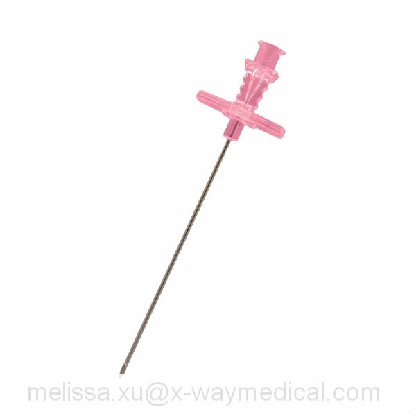 18Ga 18 gauge 70mm Wing ultra thin wall guidewire insertion tool angiographic introducer needle, puncture paracentetic needles